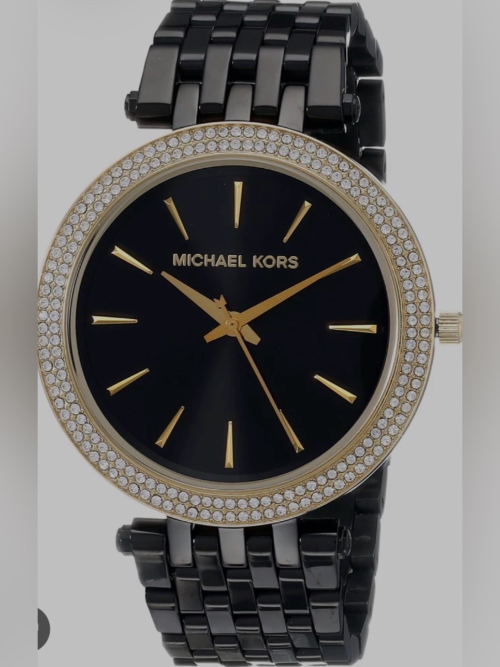 Michael Kors Black Darci Watch